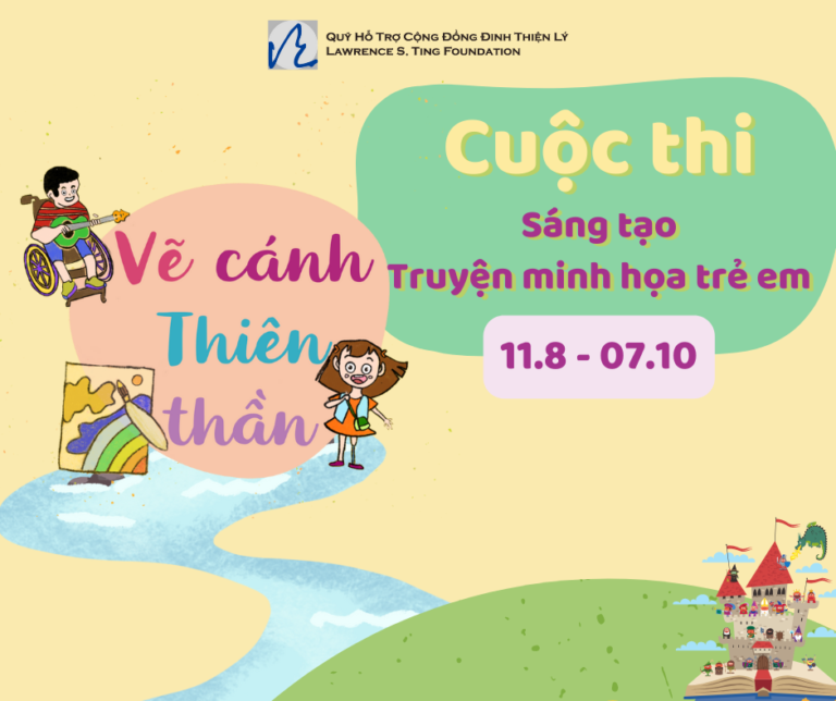 “Vẽ cánh thiên thần” – Cuộc thi Sáng tạo truyện màu cho trẻ khuyết tật tại Việt Nam