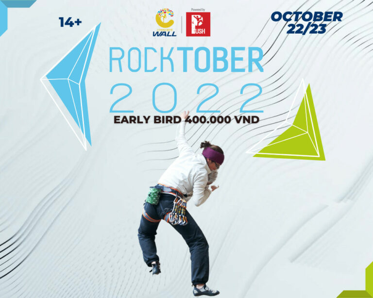 Cuộc thi leo núi trong nhà Rocktober tại Crescent Mall